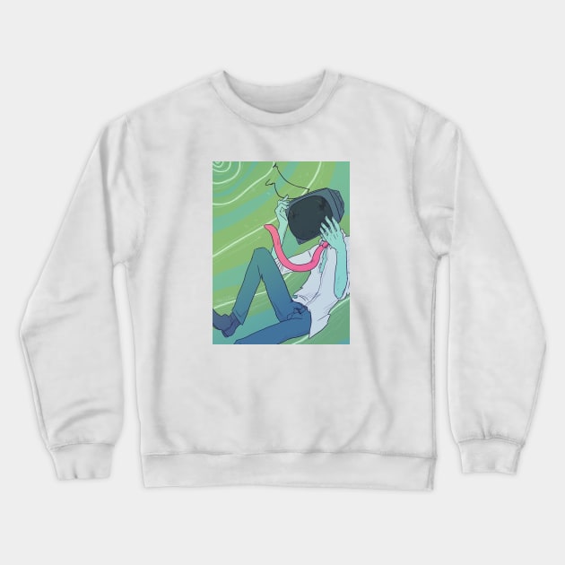 teevee Crewneck Sweatshirt by alexapdos